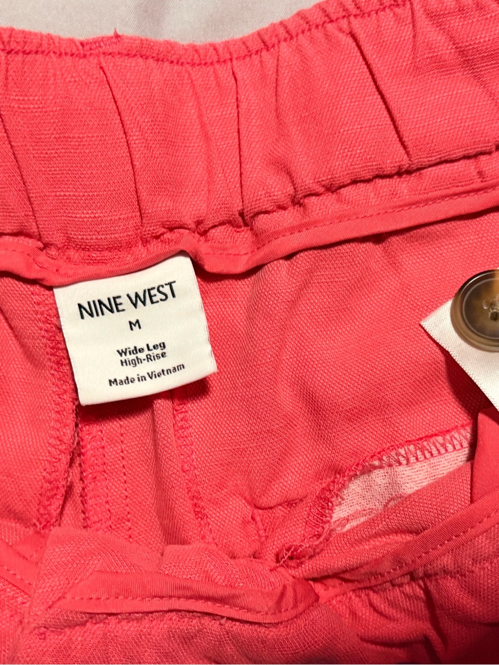 Nine West Coral High-Rise Wide-Leg Pants